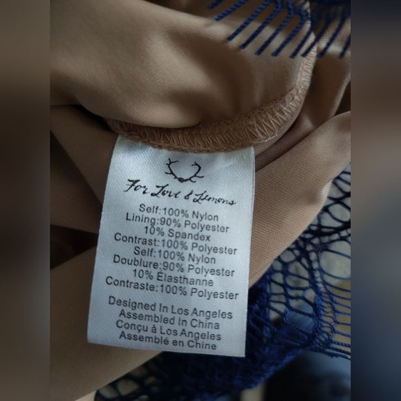 For love and lemons Lace top Size Small - Picture 7 of 9